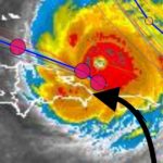 Hurricane Irma over Punta Cana, DR