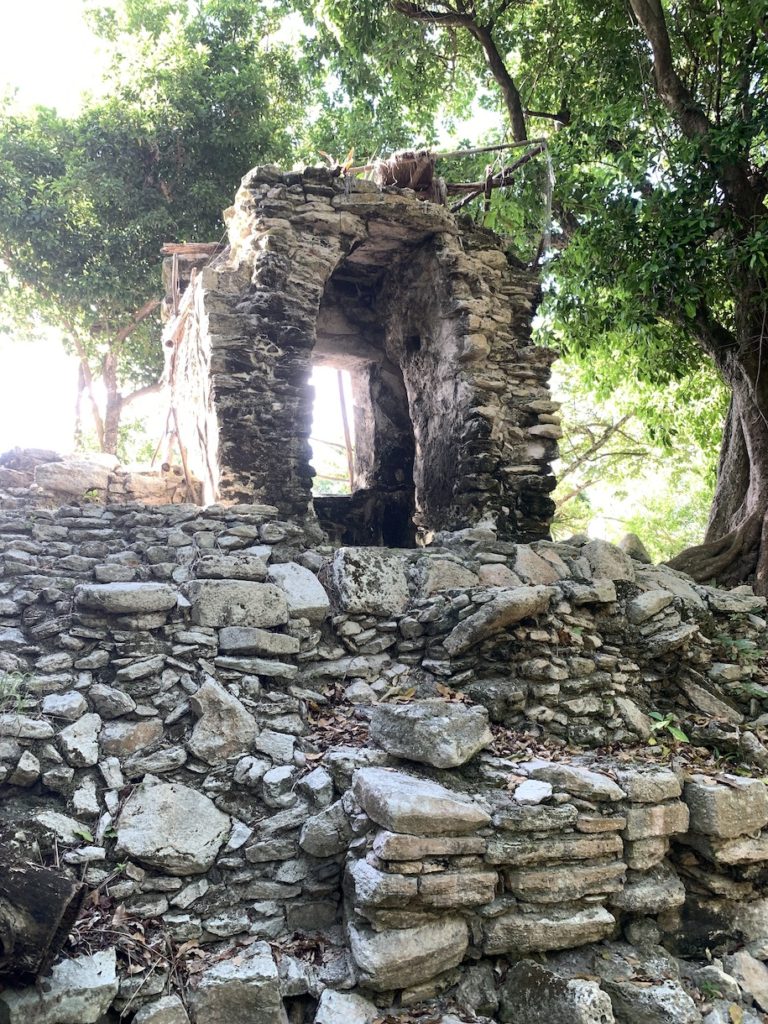 Playacar Ruins backside