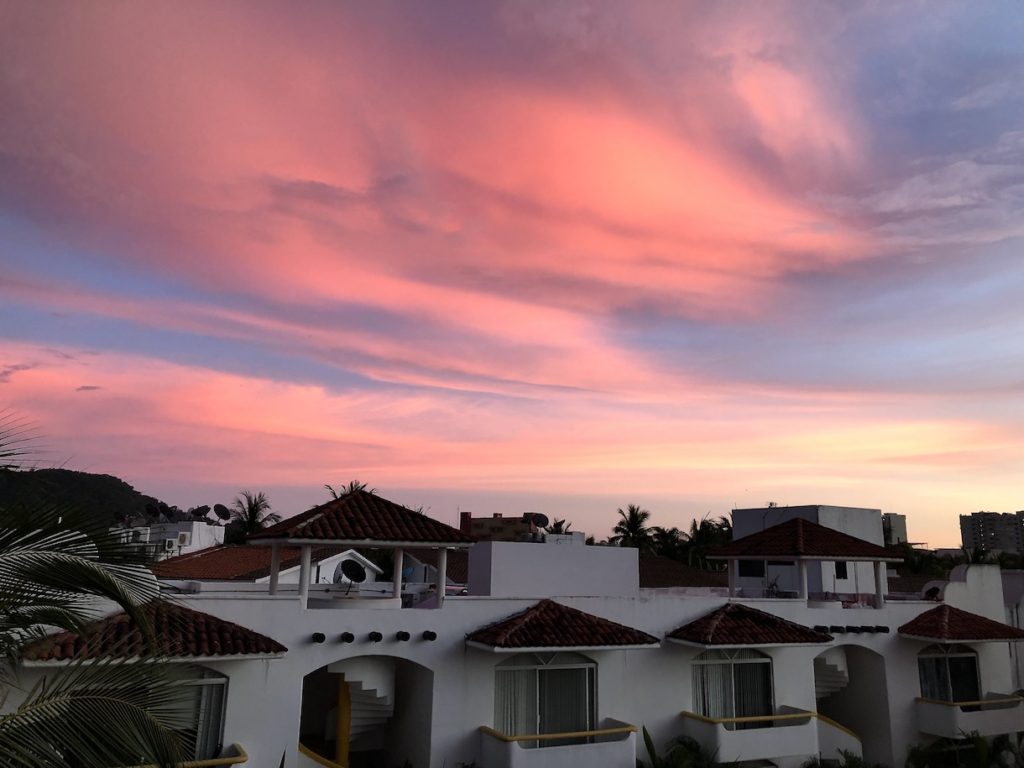 Sunset in Ixtapa