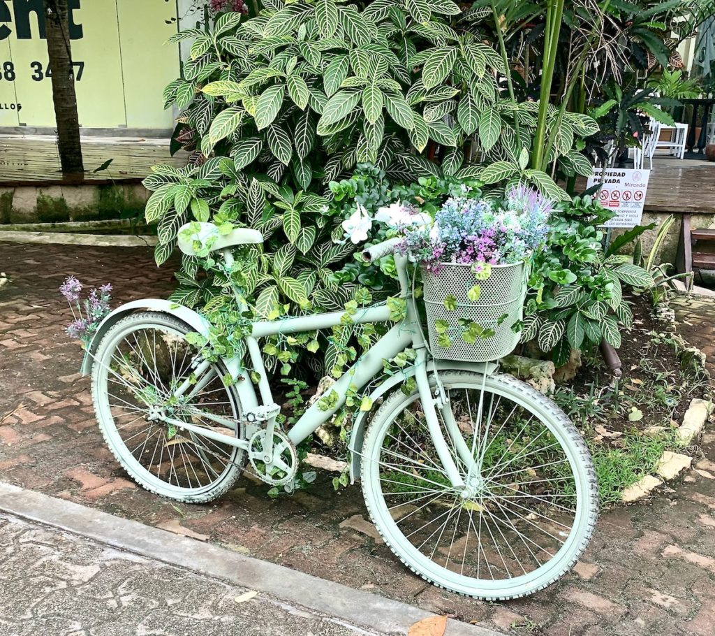 Street bike decorated in Playa