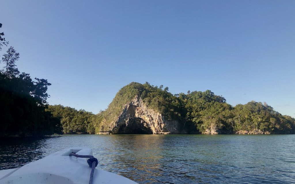 Cave as seen from the boat