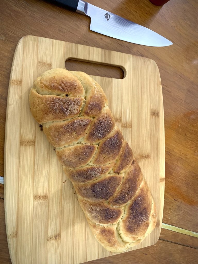 Gluten-free Challah loaf