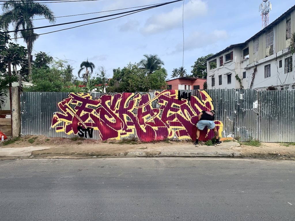 Street art in Las Terrenas
