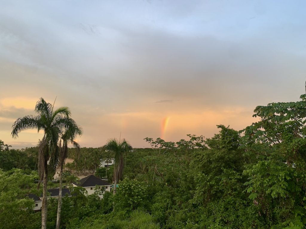 Rainbows in Las Terrenas