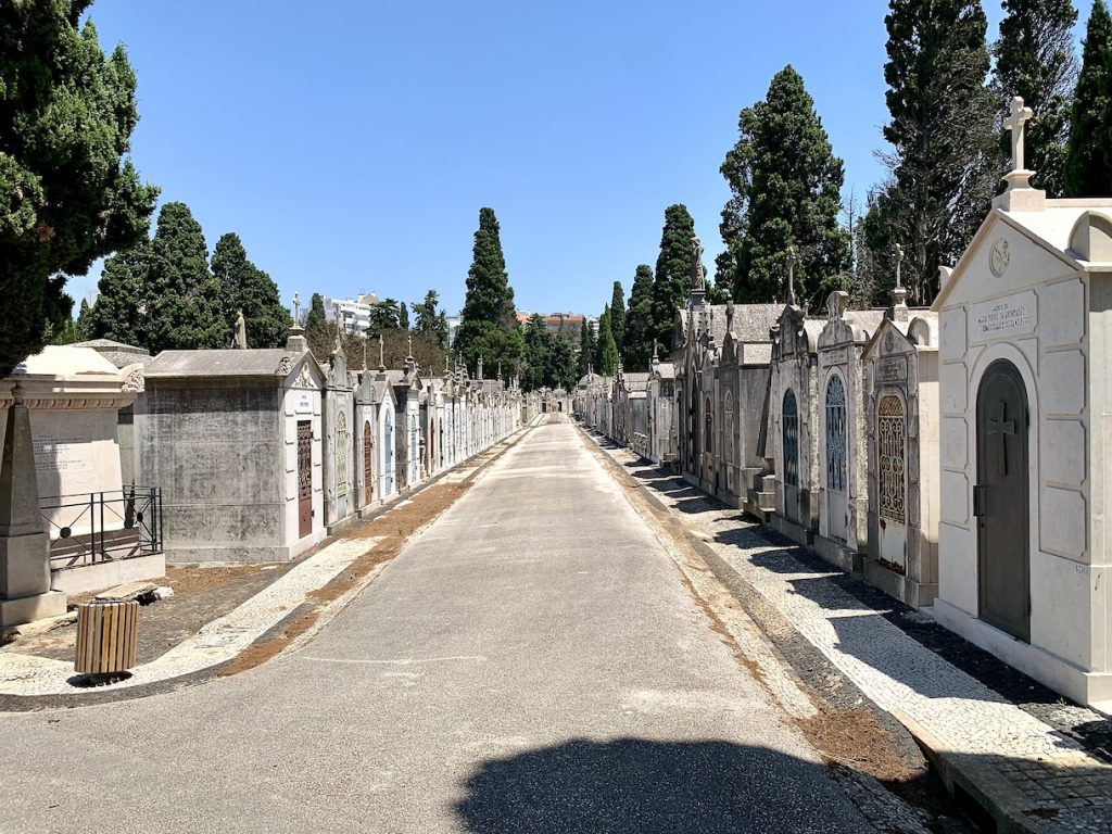One of the many cemetaries in Lisbon
