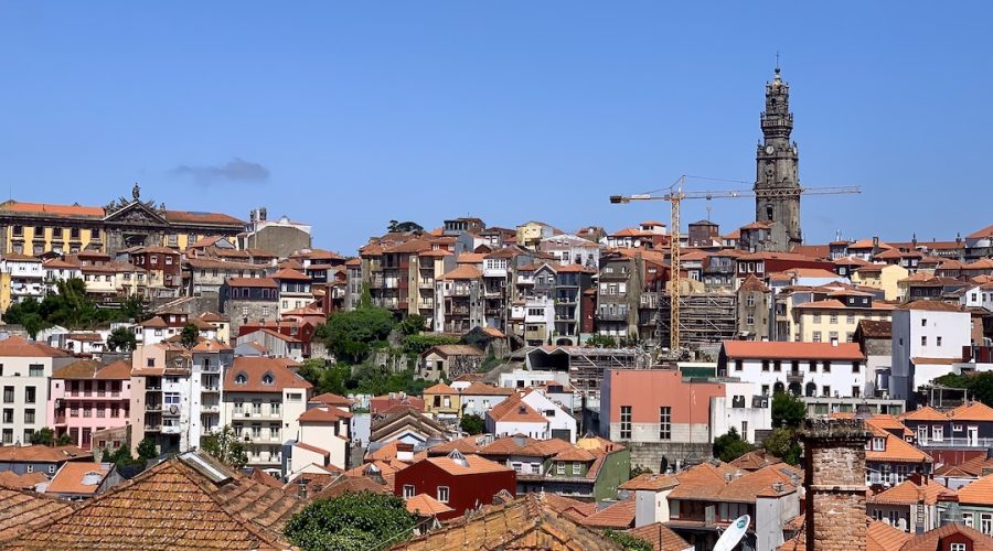 View of Porto's skyline