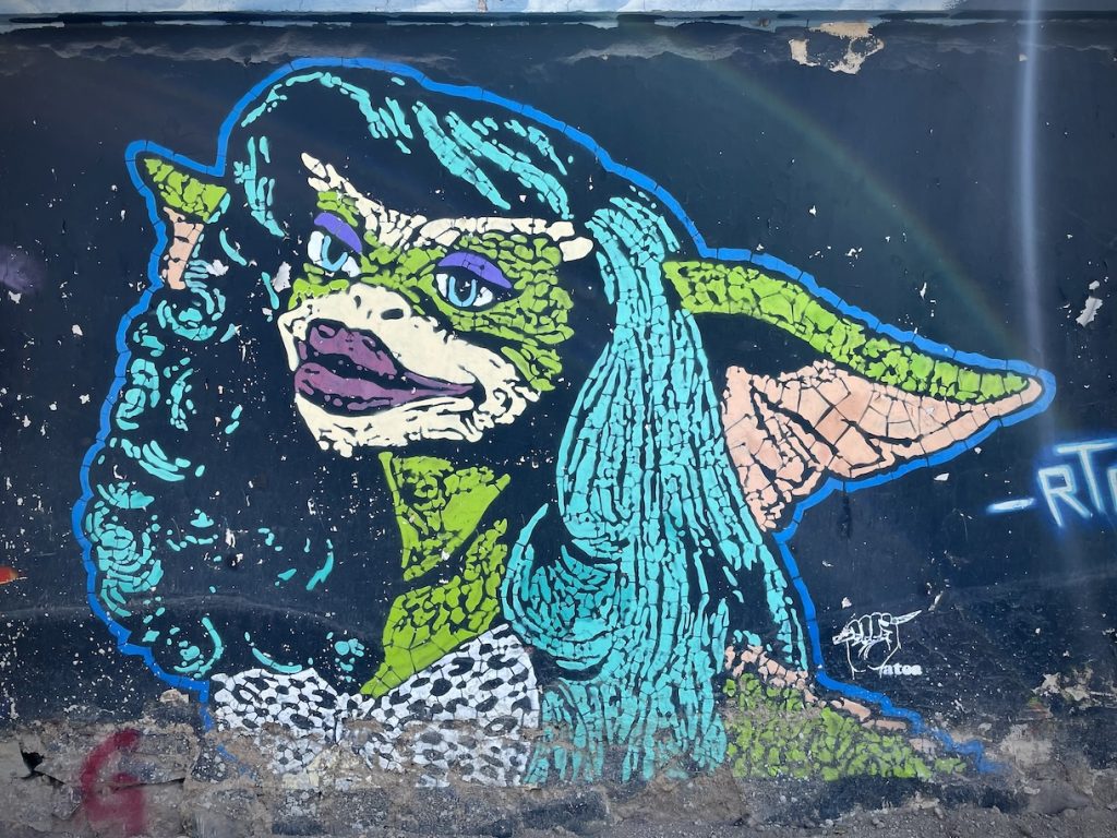 Lady Gremlin street art