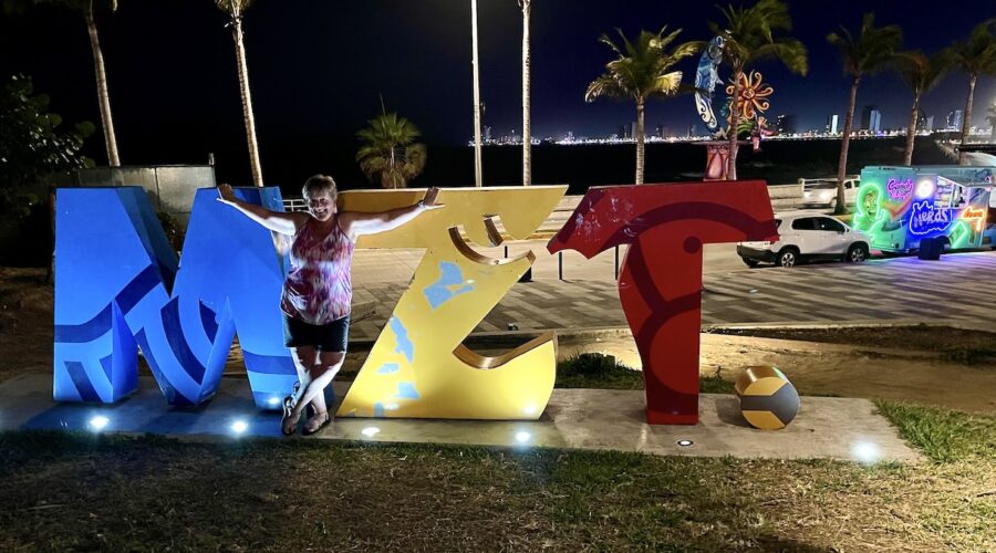MIL in front of Mazatlán letters