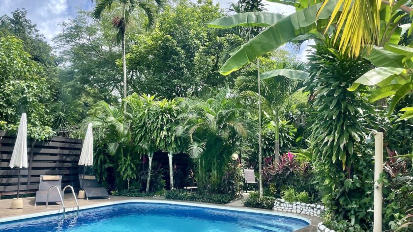 Hotel swimming pool