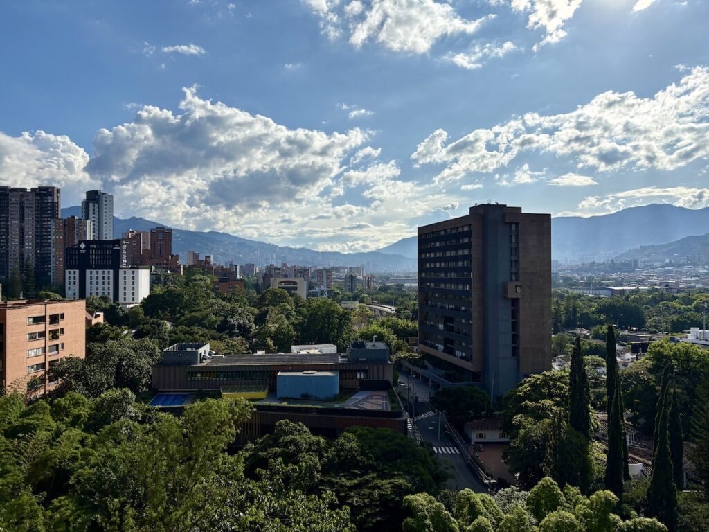 View from balcony