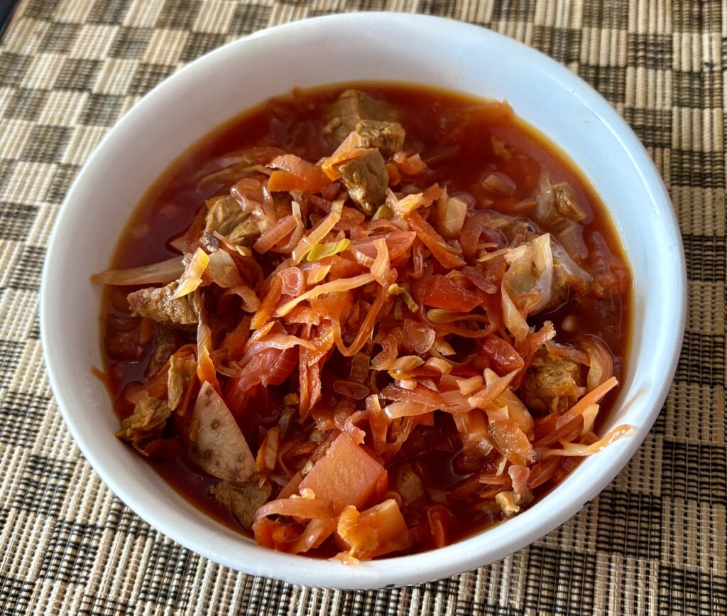 Ukrainian borscht