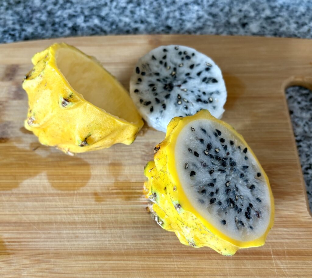 Yellow dragon fruit