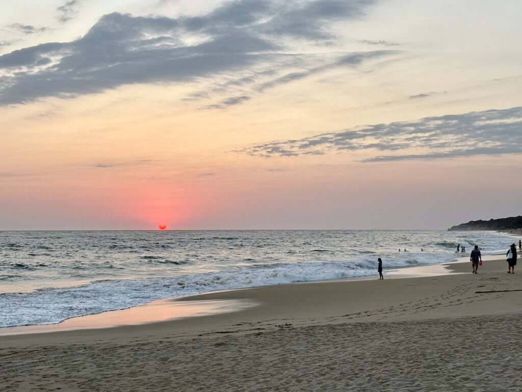 Sunset in La Punta