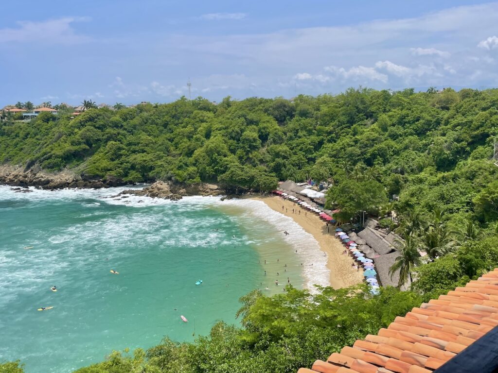 View of Playa Carrizalillo
