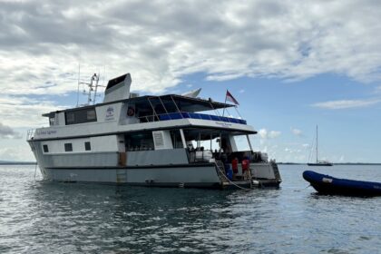 Liveaboard boat (I spent two weeks on this boat!)