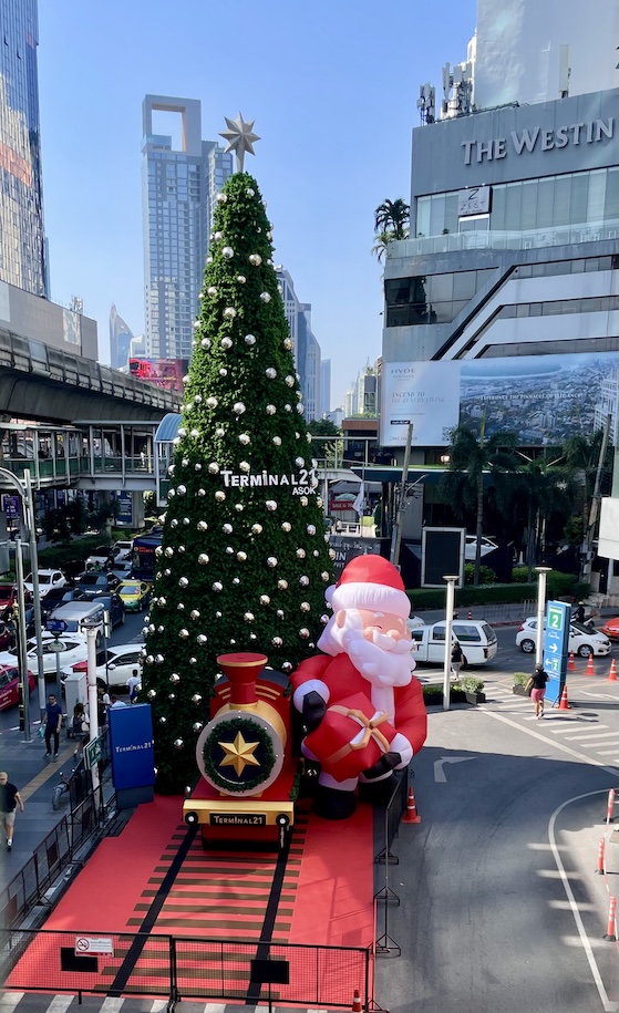 Christmas tree in Bangkok