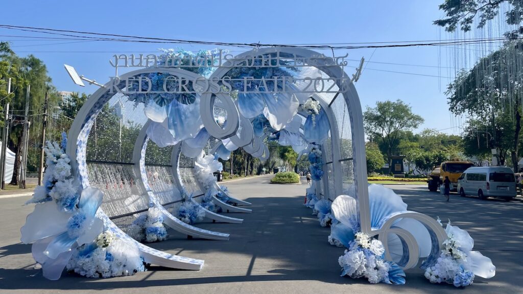 The Red Cross Fair in Lumphini Park