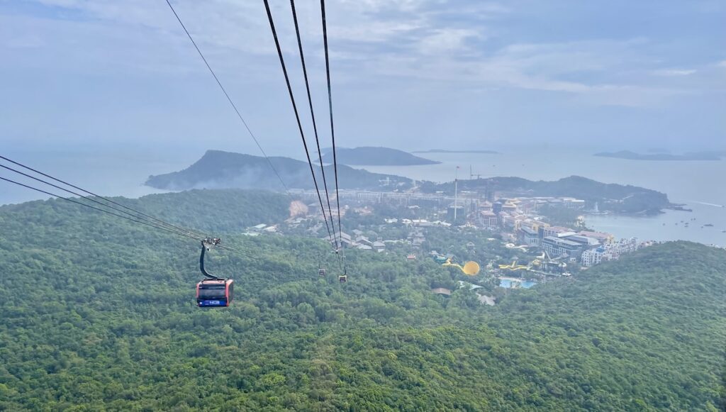 Aerial view of Sun World
