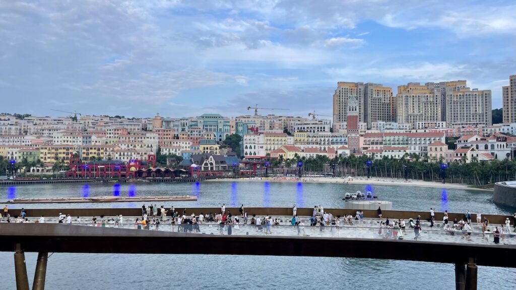 Sunset Town from Kiss Bridge