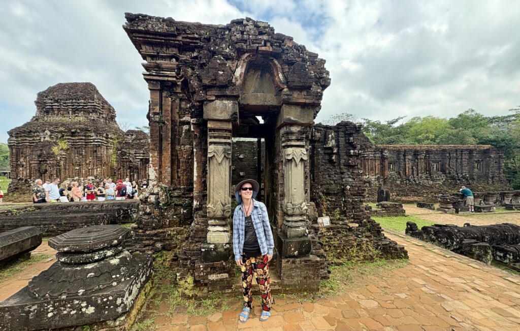 Mrs. ItchyFeet in Mỹ Sơn Sanctuary