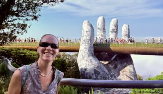 Mrs. ItchyFeet and Hands Bridge