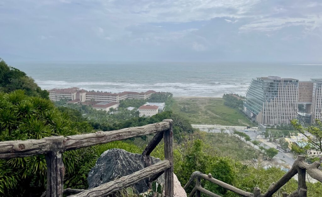 Overlook of Pacific Ocean