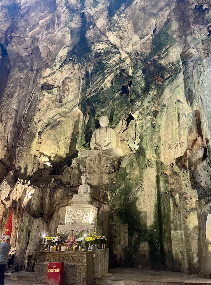 Buddha in cave