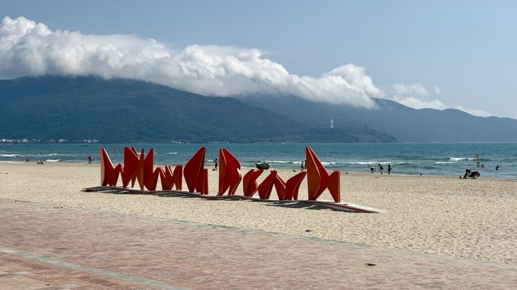 Last look at Da Nang Beach