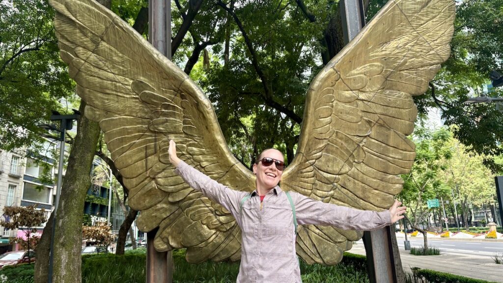 Mrs. ItchyFeet with wings