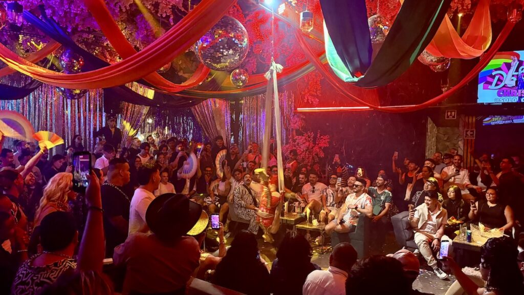 Drag show during Pride