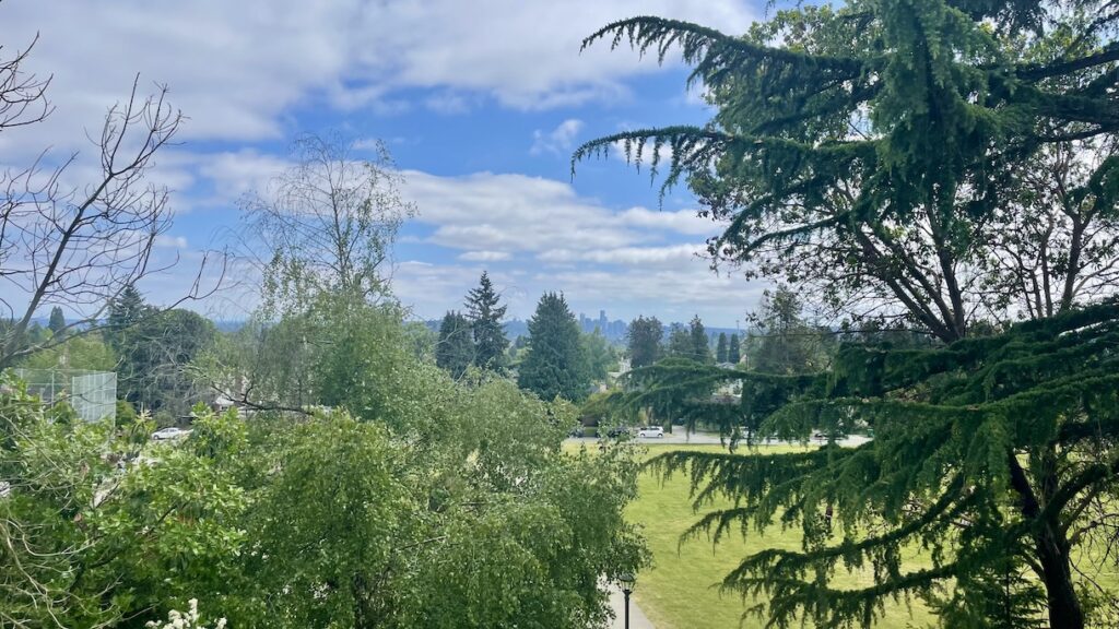 Seattle as seen from Maple Leaf Reservoir Park